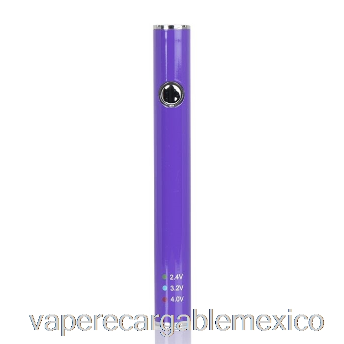 Vape Recargable Leaf Buddi Max 350mah Batería Violeta